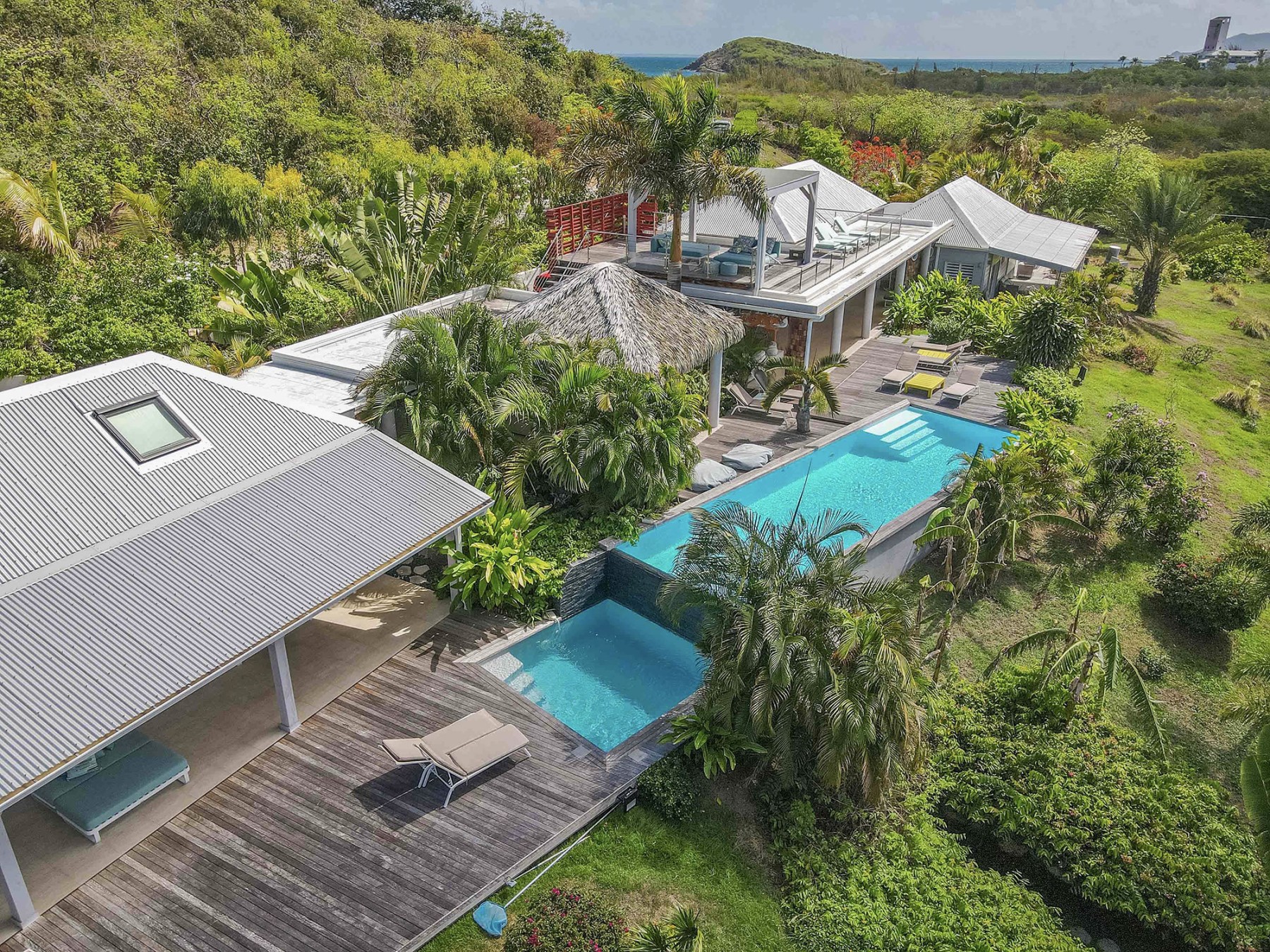 Terres-Basses - Villa 4 chambres avec piscine